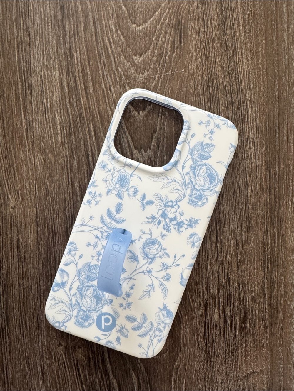 Blue Floral Design Loopy Case